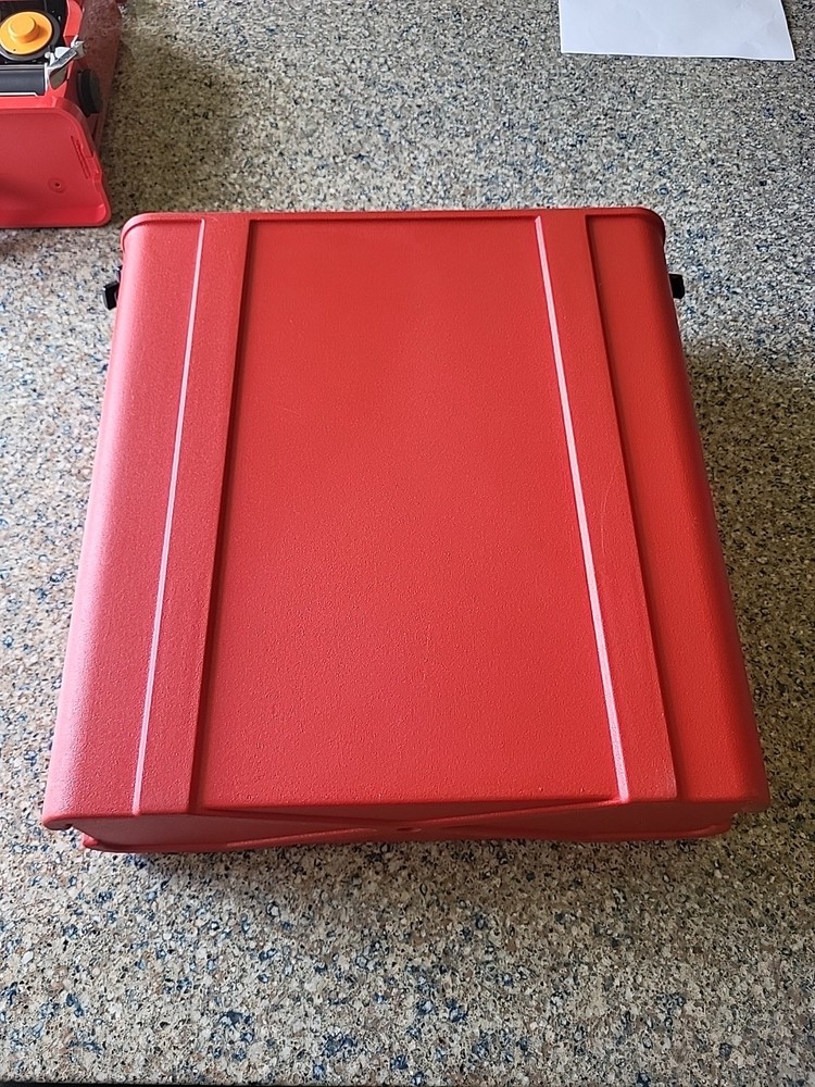 Olivetti Red Valentine S Red Manual Typewriter Nice Working Condition Read