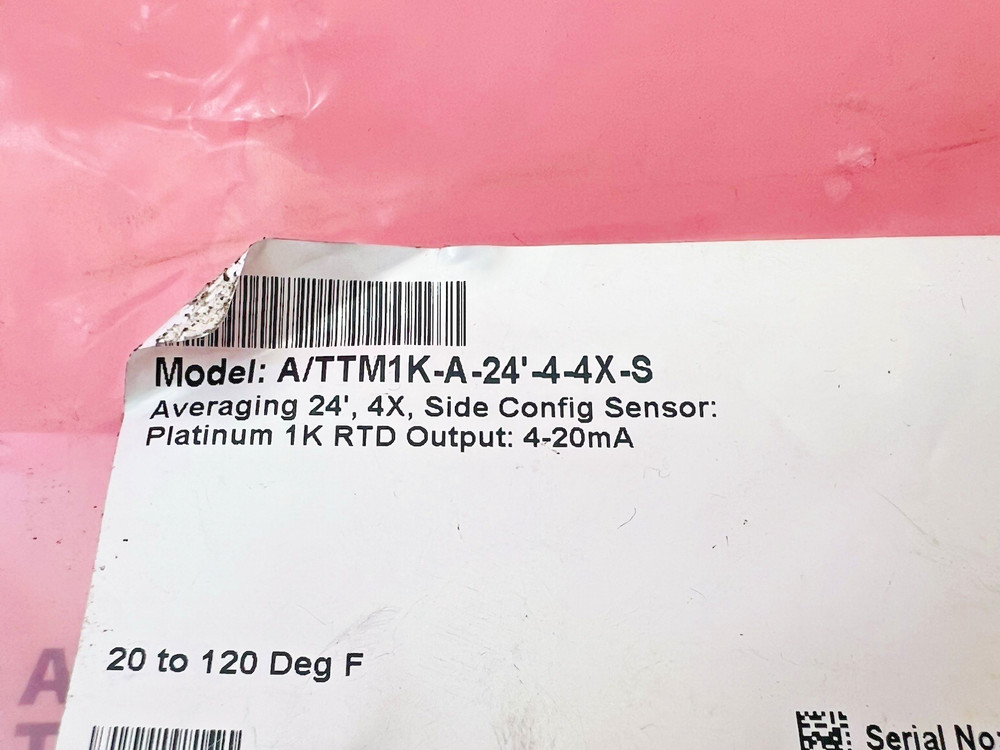 Automation Components A/TTM1K-A-24'-4-4X-S Copper Averaging Temperature Sensor