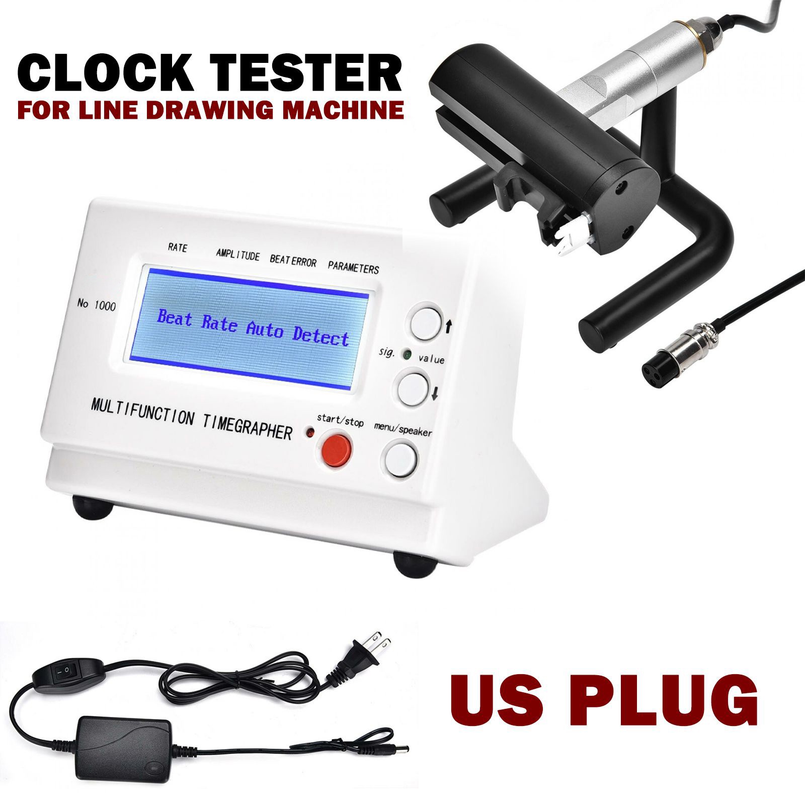No.1000 Mechanical Watch Timing Tester Tool Timegrapher Multifunction MachinesT1