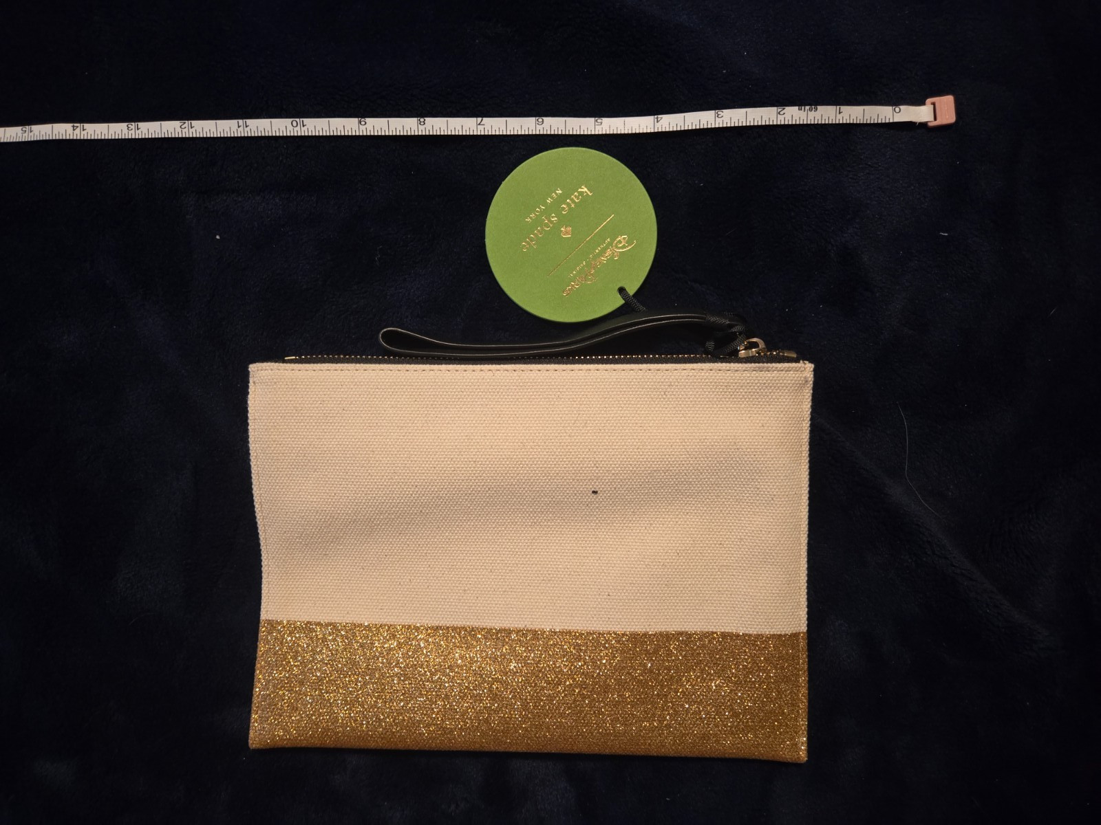Walt Disney Kate Spade Who says we have to grow up? glitter pouch Clutch Purse