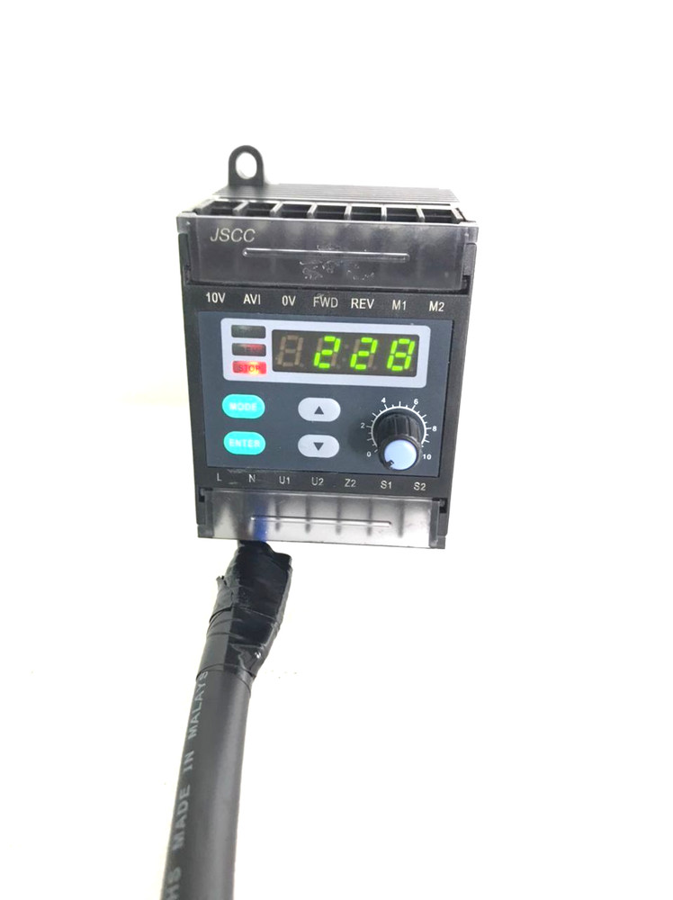 JSCC SK200E MOTOR SPEED CONTROLLER 10V, 200W, SINGLE PHASE, 220VAC *TESTED*