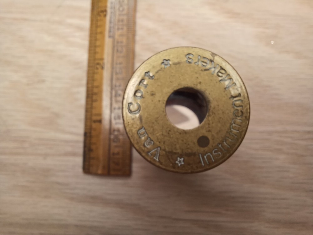 Vintage Van Cort Instrument Makers Scope Polemoscope Side Angle Viewer periscope