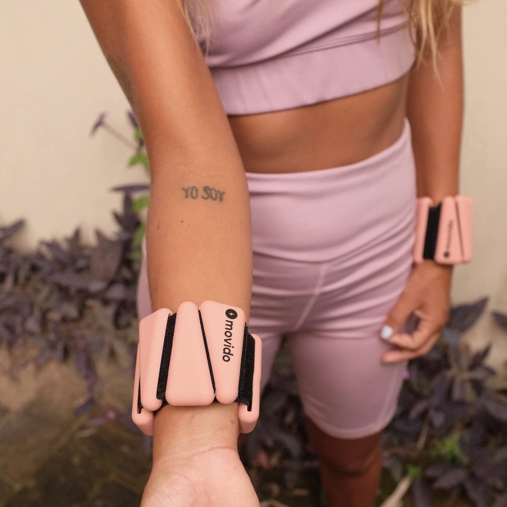 Wrist & Ankle Weights - 1 lb each (2 per set) | Compact Workout Weights for &...