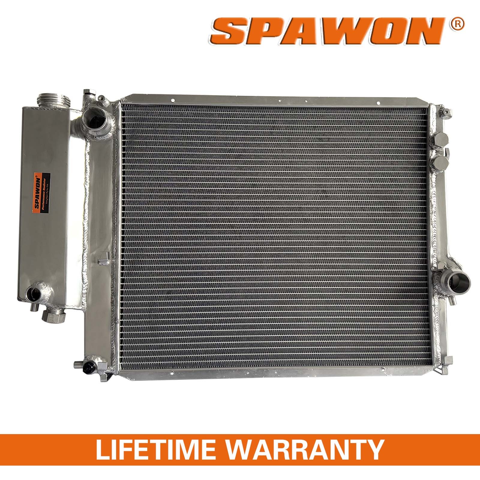 2Row SPAWON Radiator For BMW E34 525i 1989-1995 BMW 525iT 1993 L6 2.5L MT