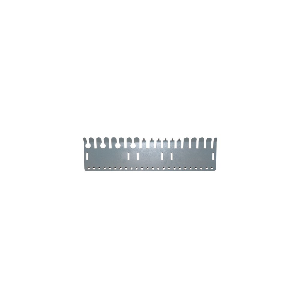 Wall-mounted Garage Tool Rack 3-Layer Tool Organization Device 12"Magnetic Strip