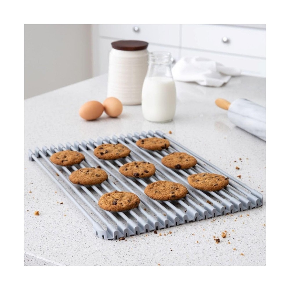 Better Houseware 31485 Kitchen Rack, Standard, Gray Medium