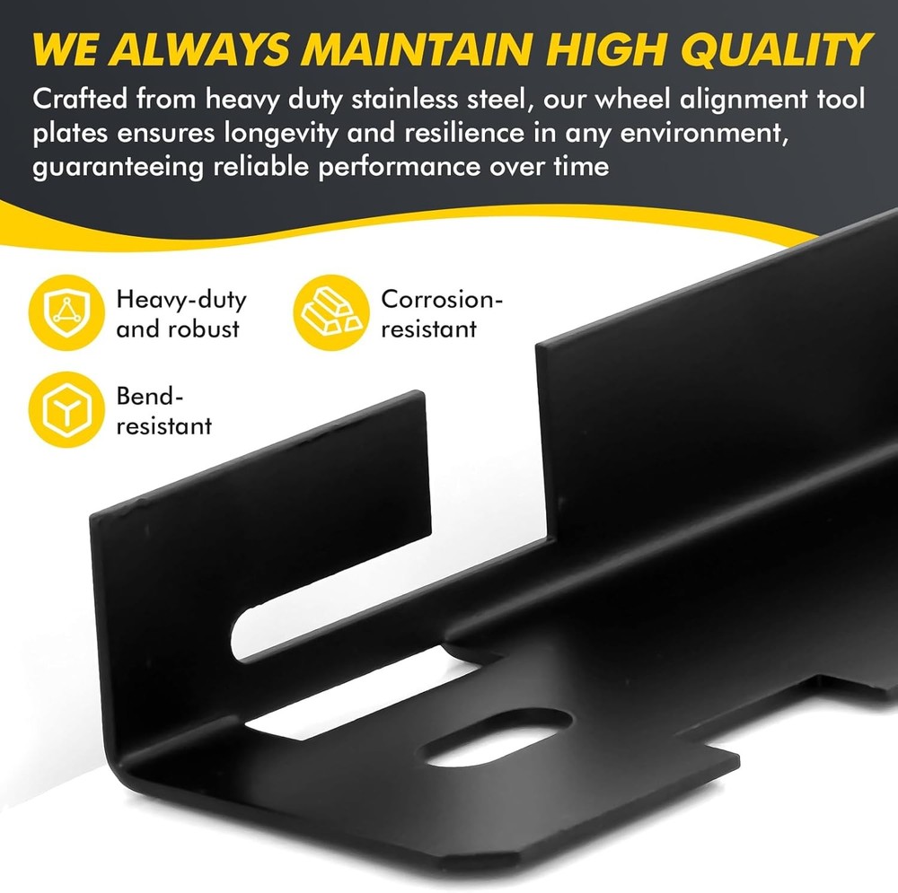 Wheel Alignment Tool Kit,Heavy Duty Toe Alignment Tool Universal Front End Align