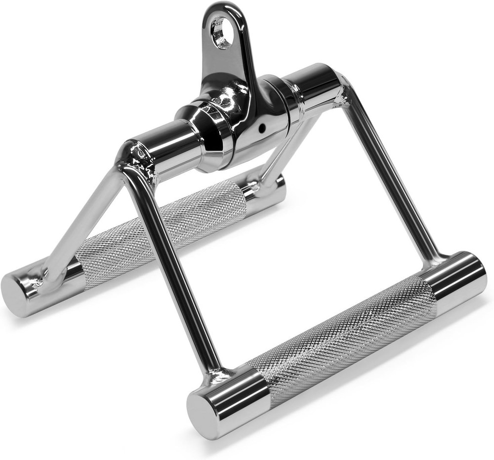 Heavy-Duty Double D Row Handle Cable Attachment for Ultimate Strength Training