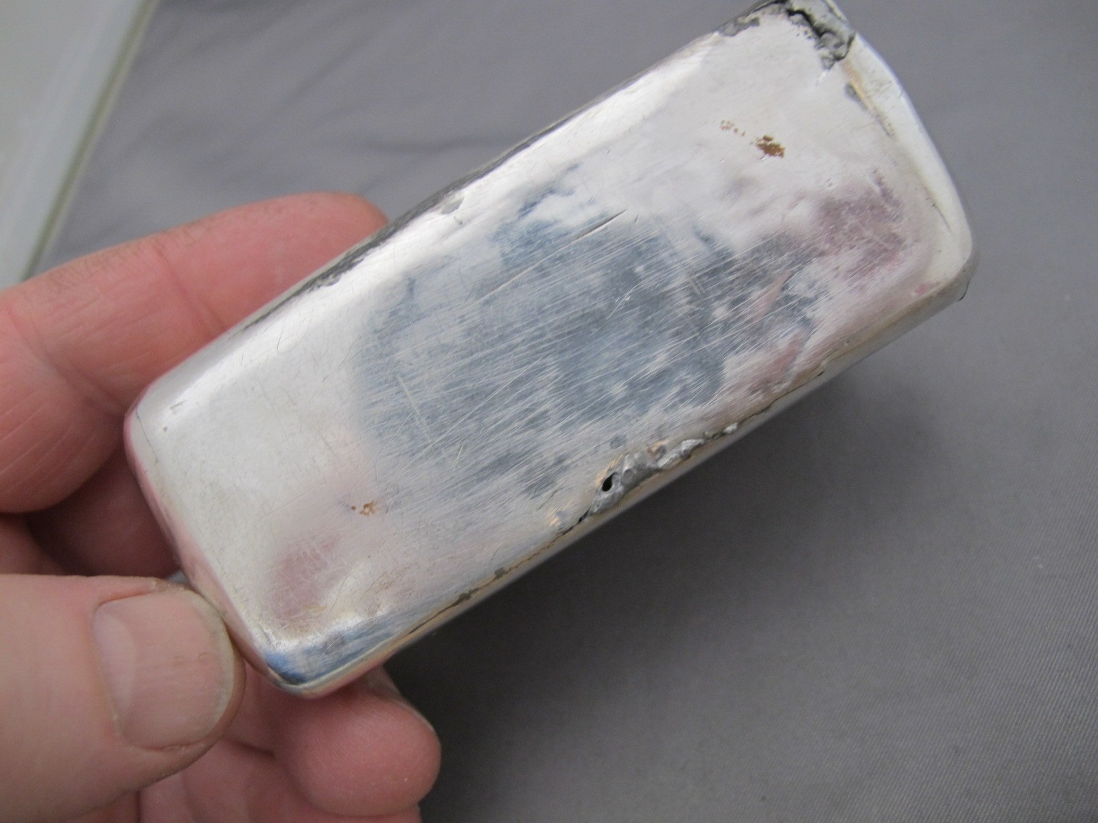 19th C AUSTRIAN Silver SNUFF BOX w/MISSOURI ENGRAVING-Dr Barlow Pills ST JOSEPH