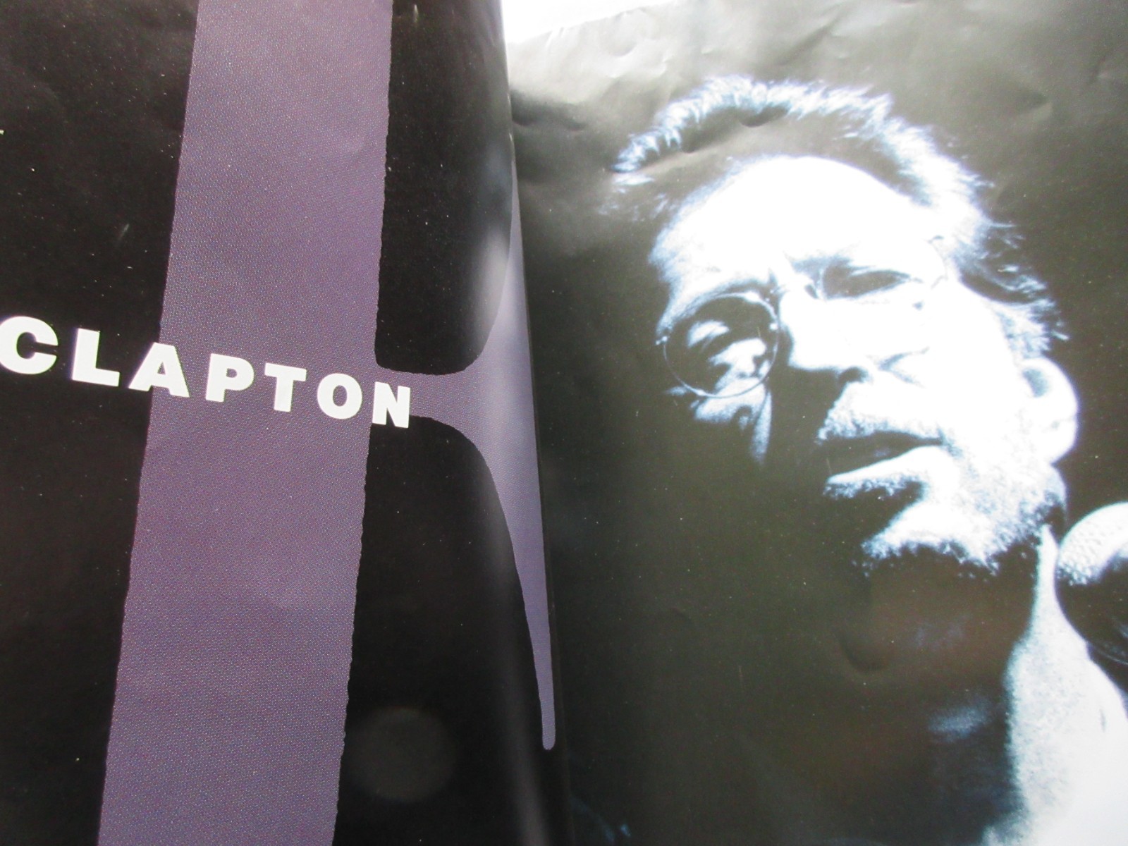 Unplugged Triangle Japan Poster Promo Press Release Eric Clapton Neil Young Rod