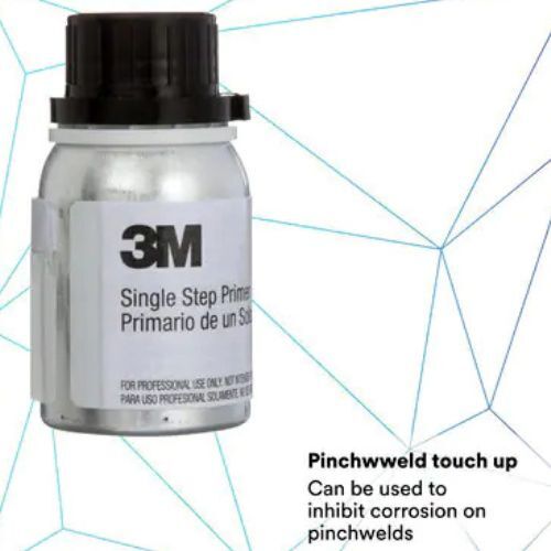 3M 08681 Single Step Primer, Black, 125 mL Bottle