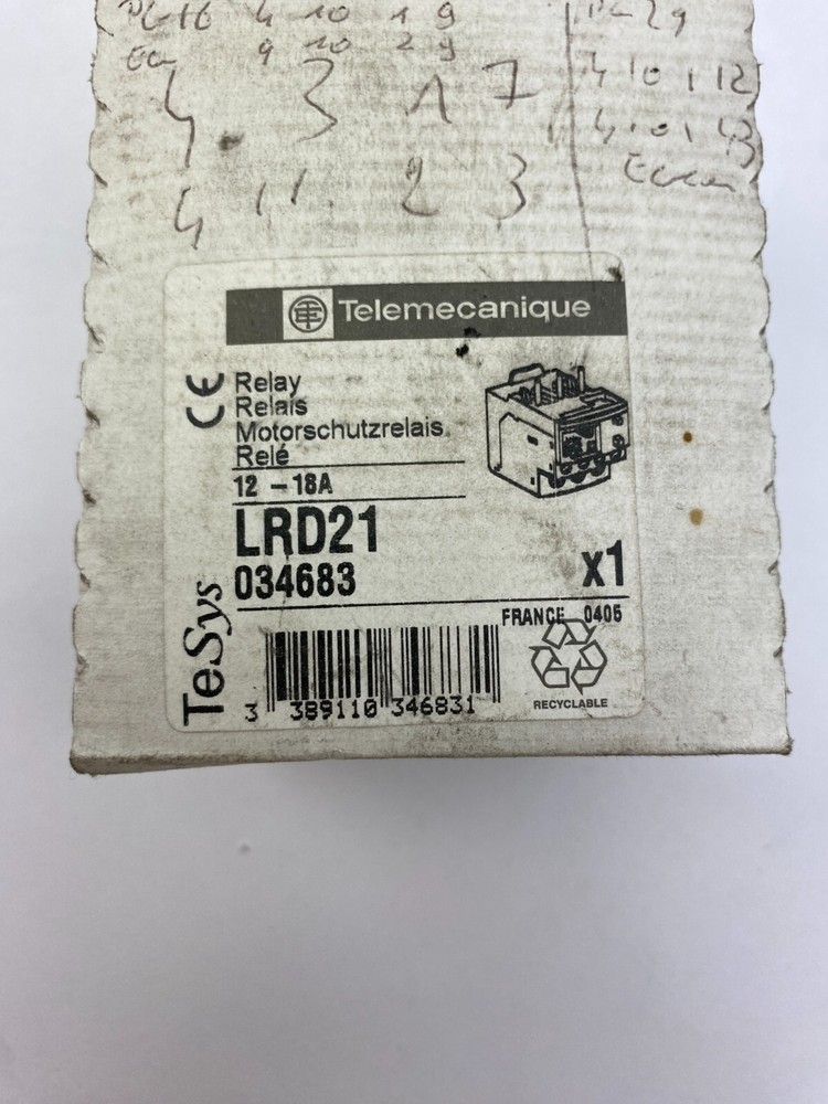 Telemecanique LRD21 12-18A 034683