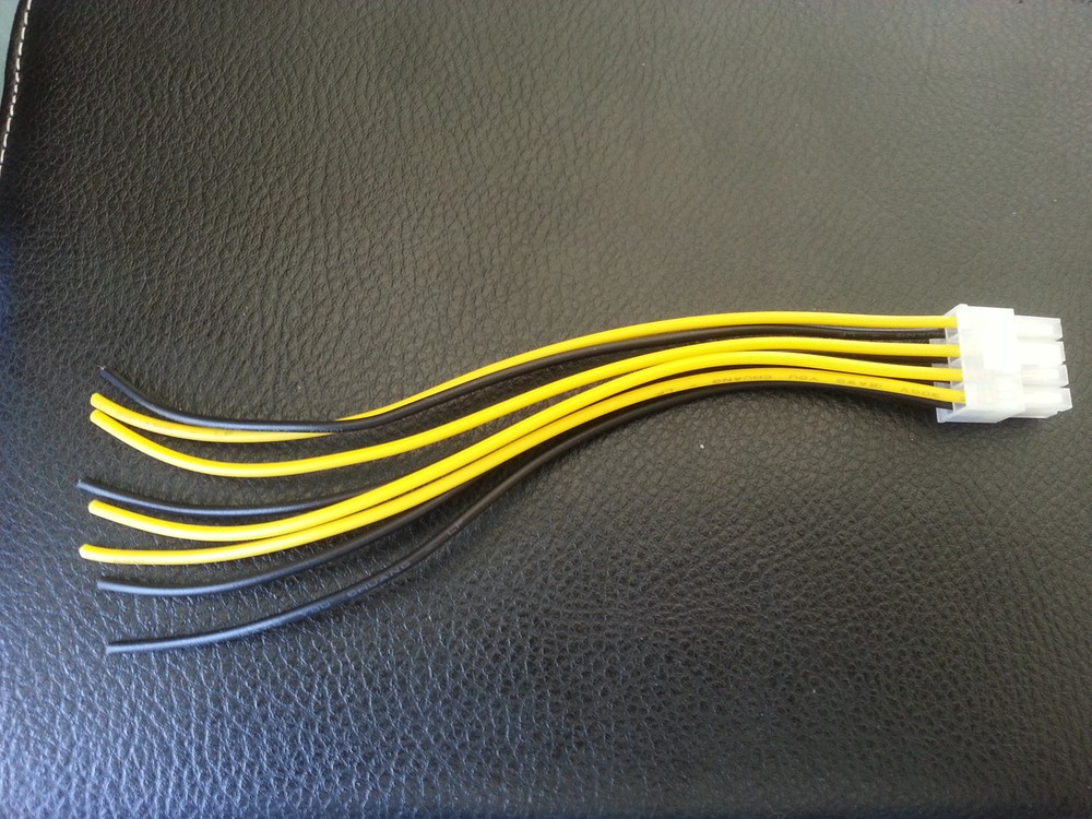 8-Pin Speaker High Level Input Plug Harness Amplifier BAZOOKA Amp