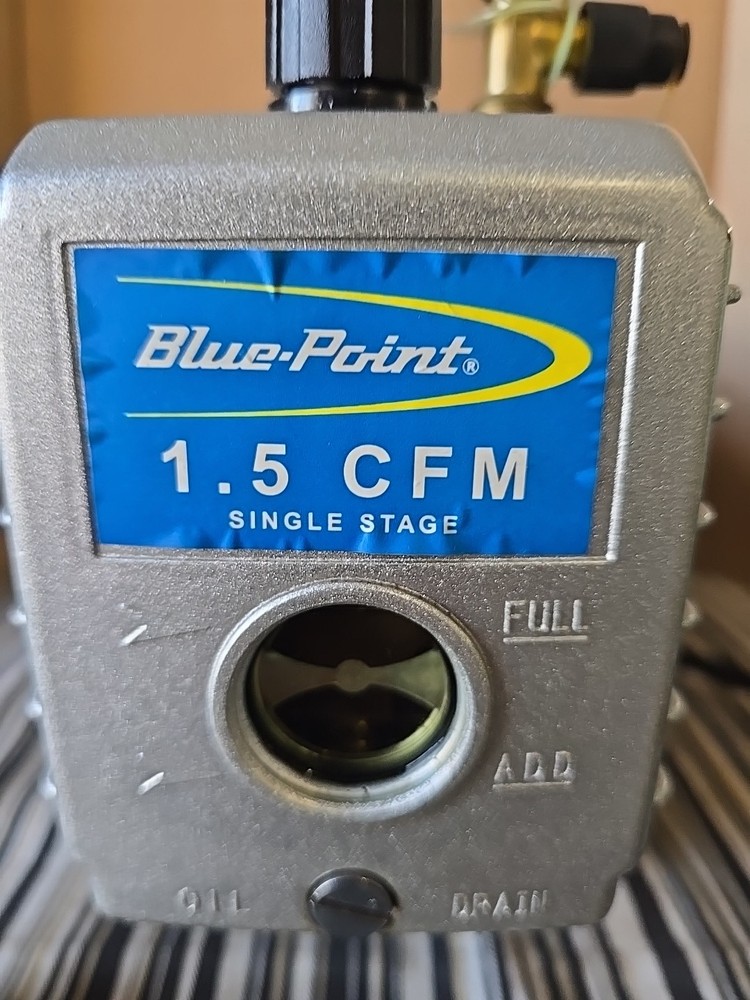 Blue-Point Act9005 Single Stage VACUUM PUMP (USED) =WORKING=