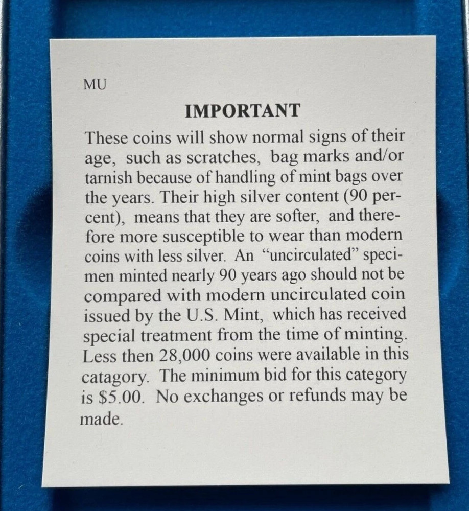 GSA  MU CARD WITH A PRISTINE BLACK BOX