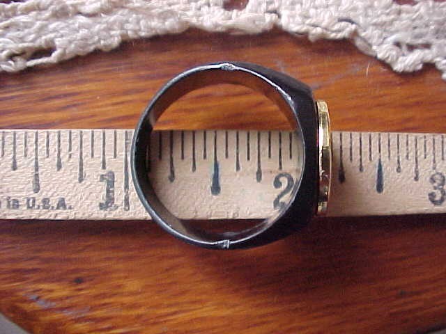 BMW Black Chrome Ring Size #12 Quality Class EXC Used