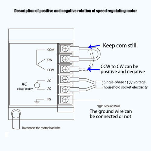 AC Gear Motor Electric+ Variable Speed Reduction Controller 135RPM Torque 1:10!