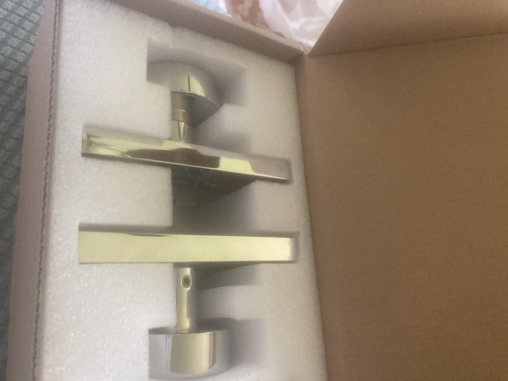 Passage Door Knobs Two Sets Silver