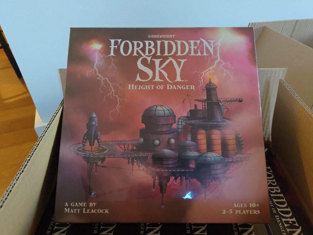 Gamewright Forbidden Sky Board Game 6 Pack New Sealed
