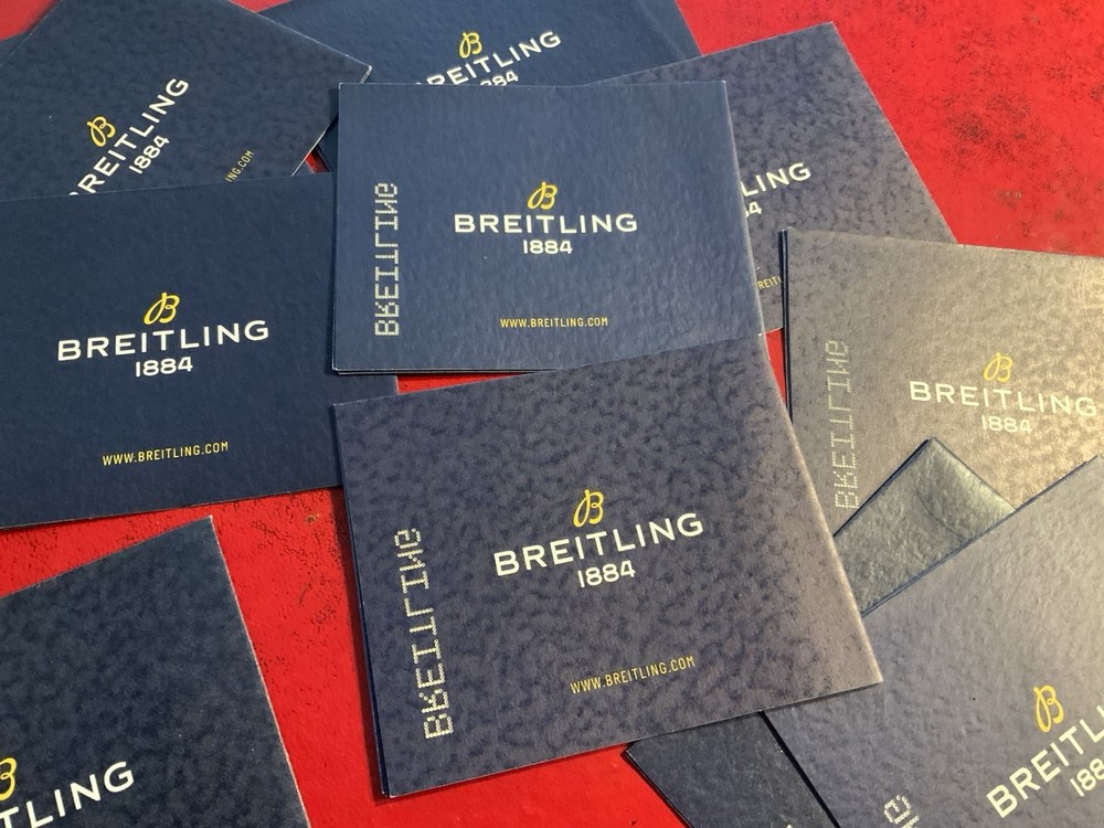 Breitling Attestation De Chronometre Certificate For Navitimer (ONLY ONE)
