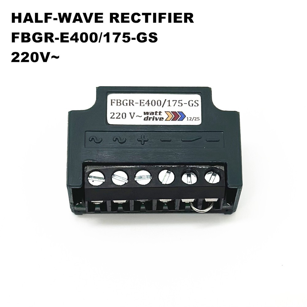 Watt drive FBGR-E400/175-GS 220V~ Half-wave brake rectifier module