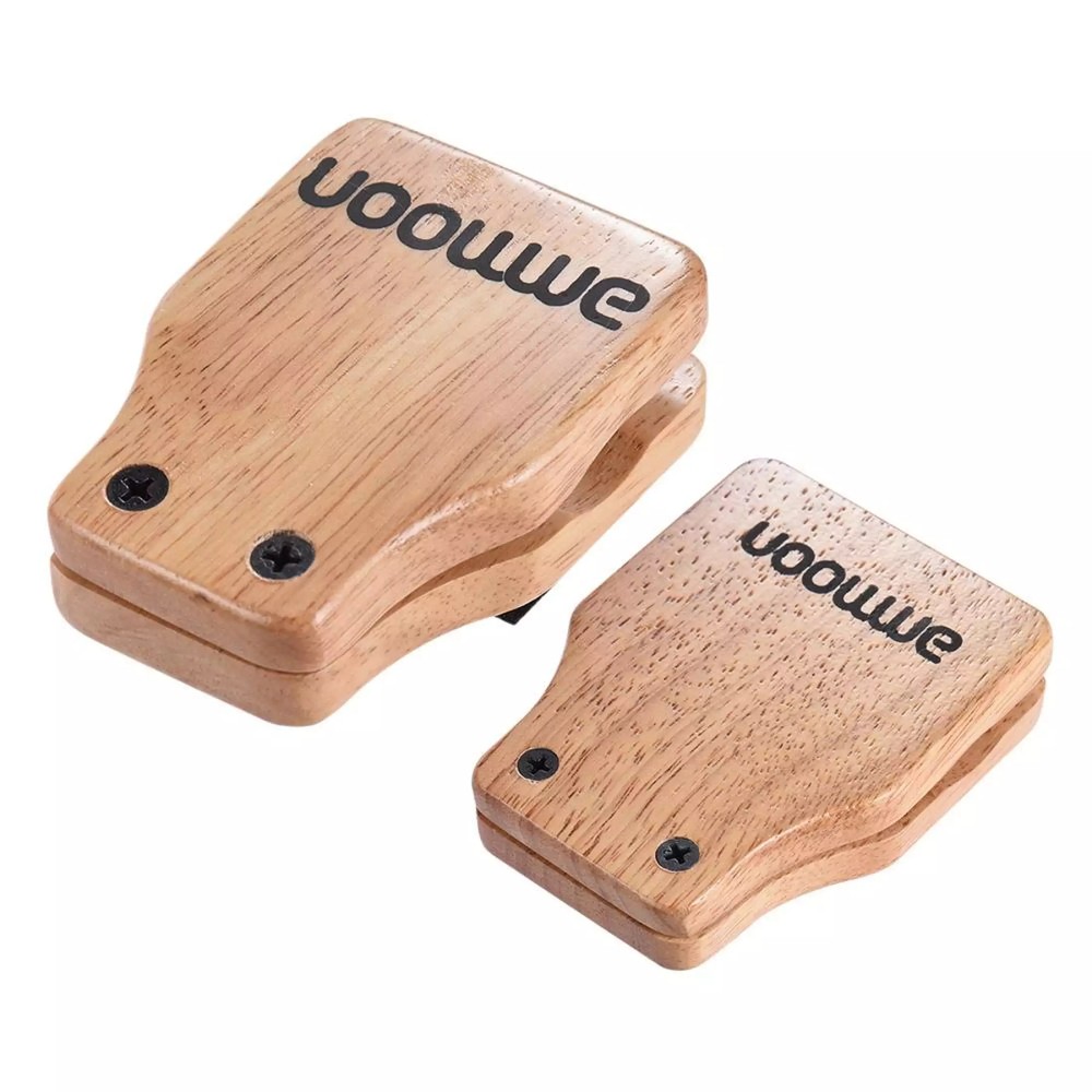 Large & Medium 2pcs Cajon Box Drum  Accessory Castanets F9N6