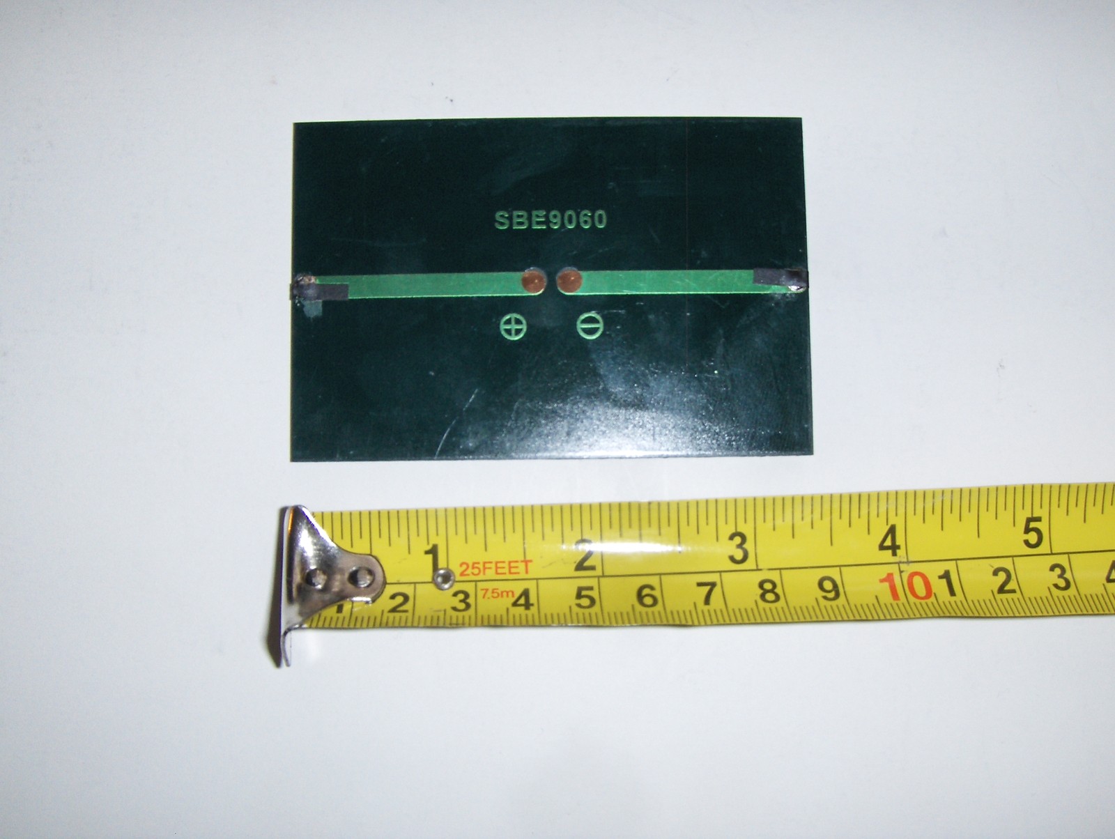 4V 150 mA. Mini Solar Panel epoxy encapsulated virtually indestructible .6watt