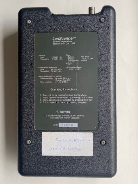 3Com LanScanner Very Rare