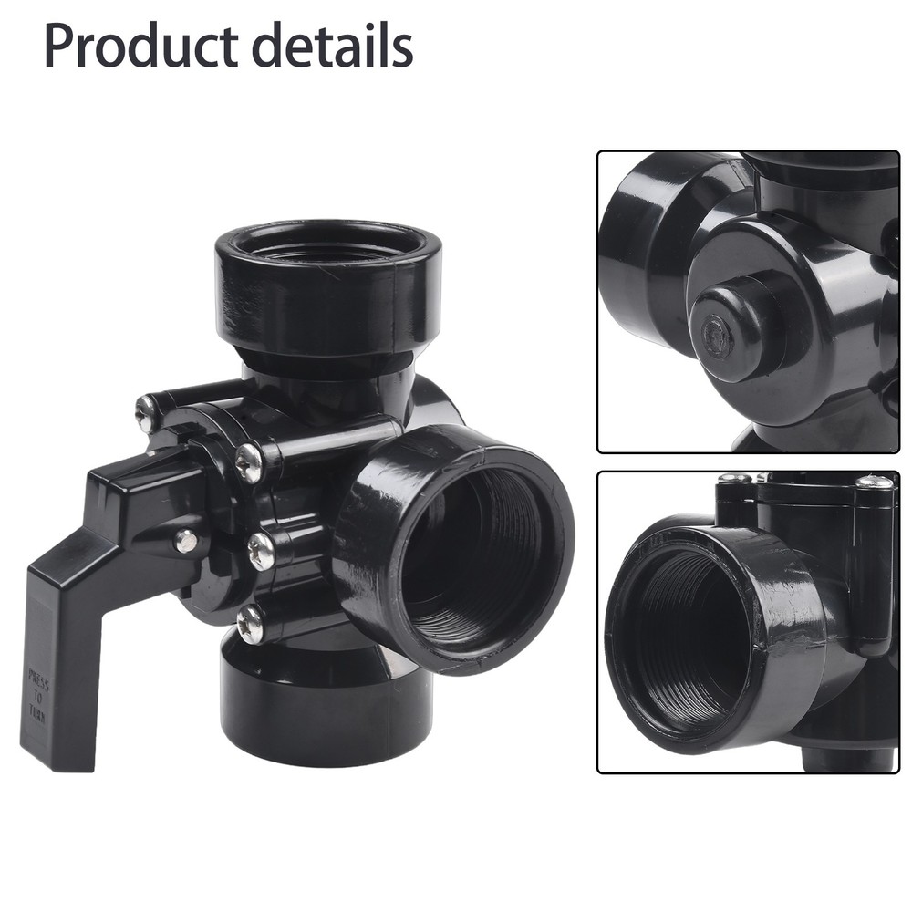 Replacement Valve for Pool Pump Connection Efficient Water Flow Size 1 5 inch