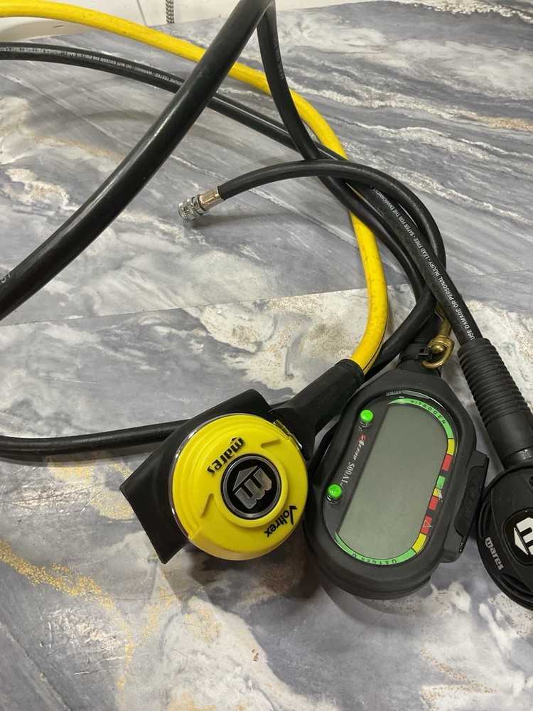 Aeris500AI Complete SCUBA Regulator + Computer Setup Voltrex Mares /Nikos Mares