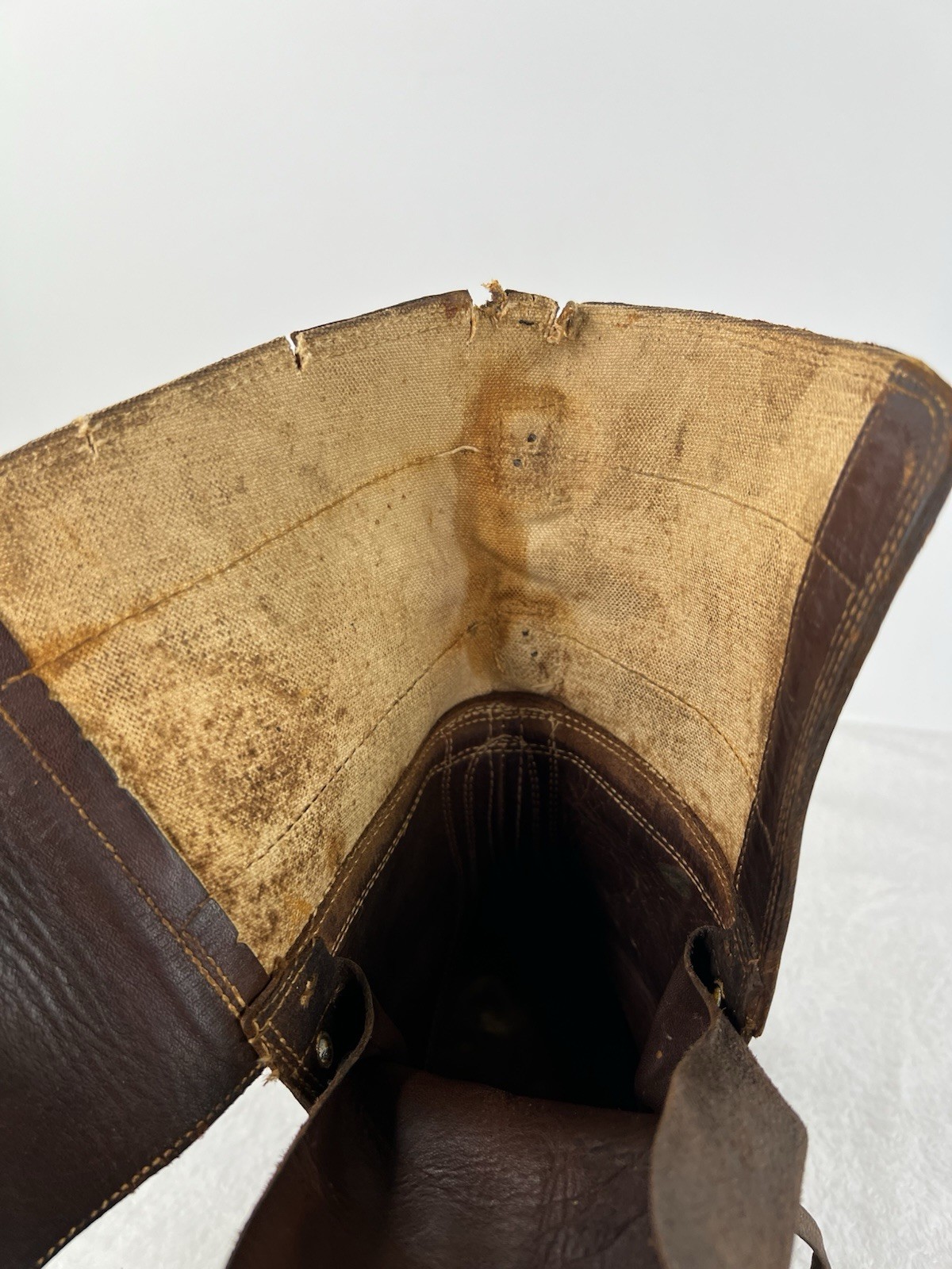 Vtg Wwii US Army Military M-1943 M43 Double Buckle Combat Boots 1940s Mens 10 E