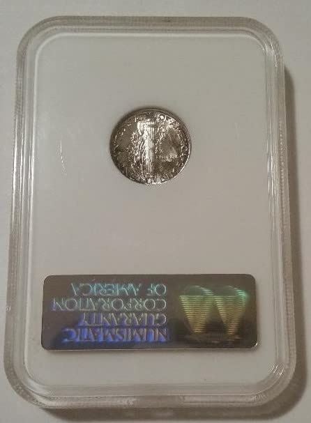 1941 Mercury Dime MS67 NGC OH Toning