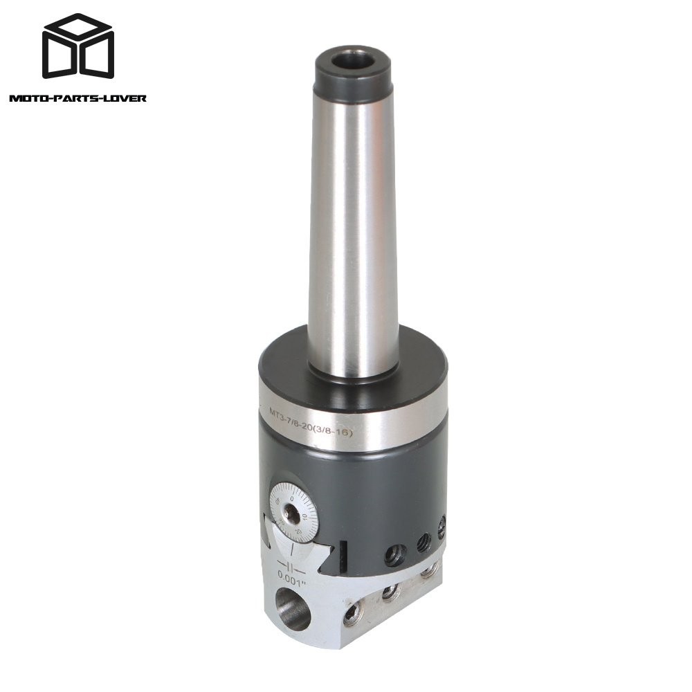 2 Inch Head & MT3 & 1/2 Inch Boring Head Boring Tool Set