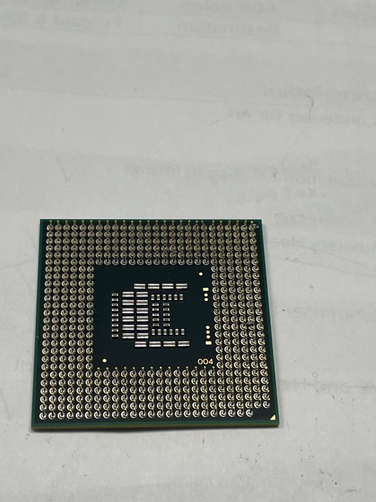 SLGF8 SOCKET P - 3MB CACHE INTEL CORE 2 DUO P7550 - 2.267GHz CPU - - 1066MHZ BUS