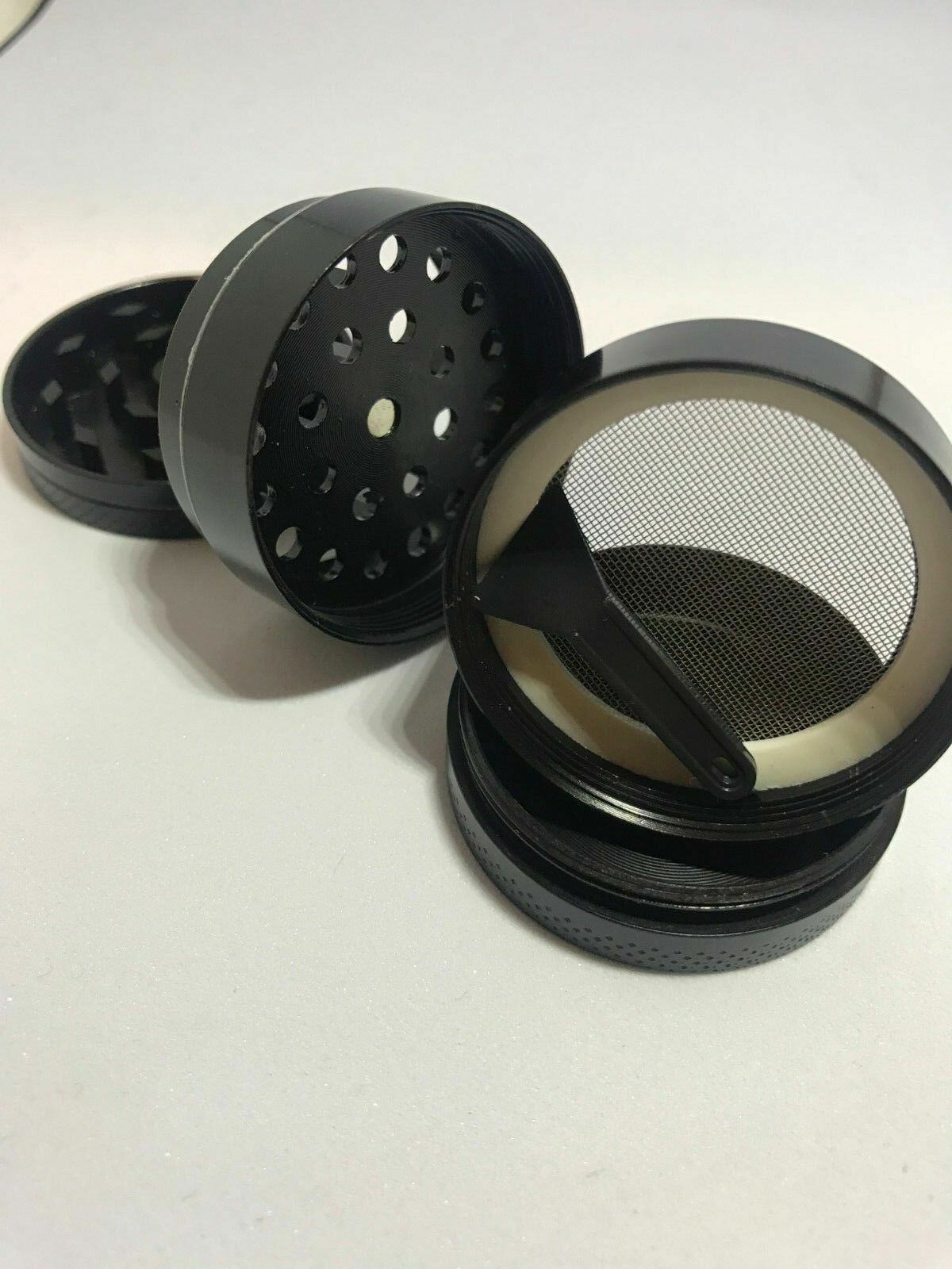 NEW! Grinder Crusher Tobacco Herb Spice Metal Alloy Portable 4 Grind Fast SHIP