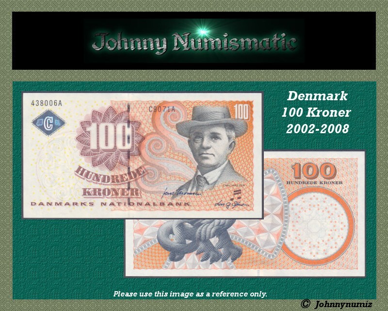 Denmark 100 Kroner 2007 UNC