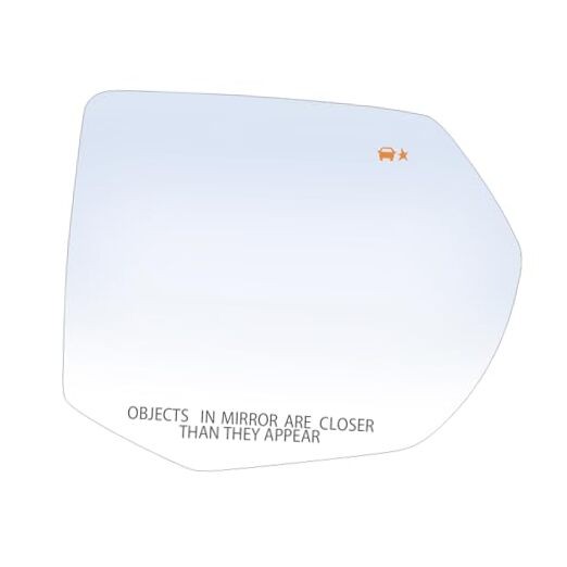 Passenger Side Replacement Mirror Glass - Compatible with Passenger Right Side
