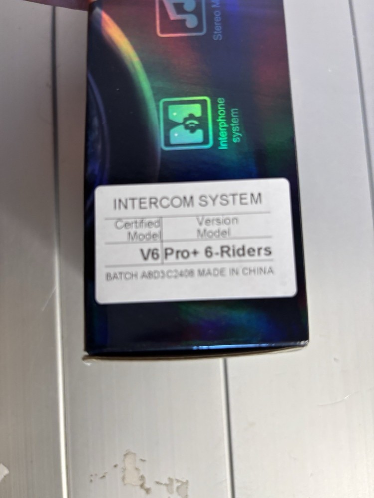 EJEAS V6 Pro+ Motorcycle Helmet Bluetooth Intercom, Upgraded Bluetooth 5.1 Motor