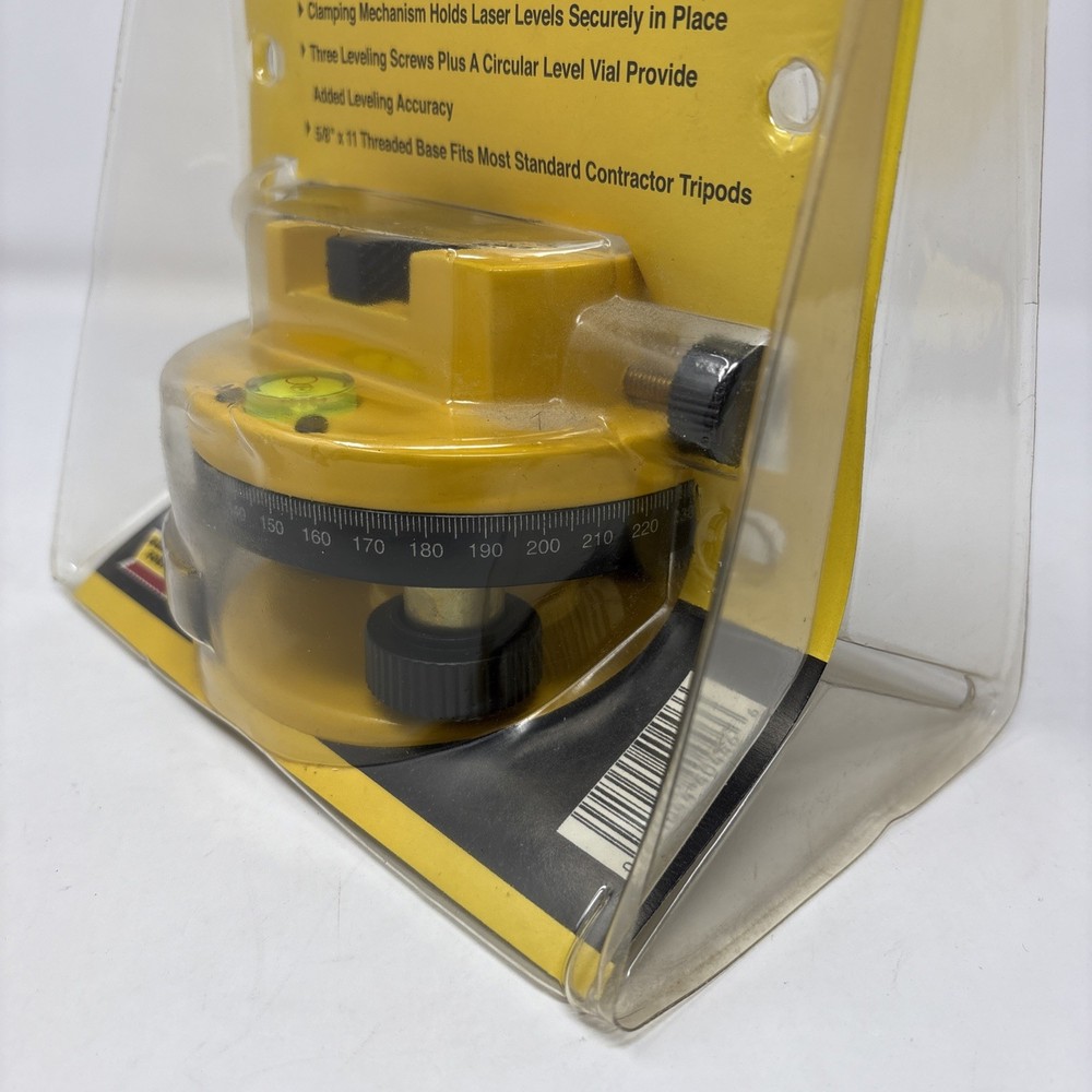Laser Leveling Base With Tripod Adapter Rotates 360 Degrees Tool Shop