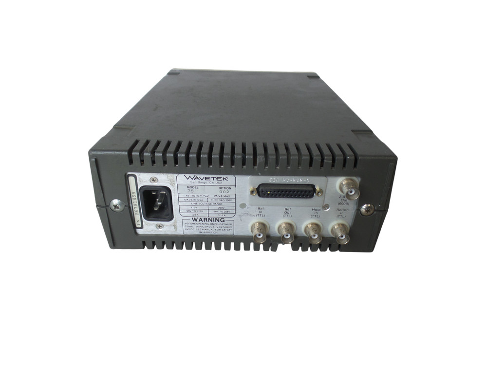 WAVETEK ARBITRARY WAVEFORM GENERATOR 75