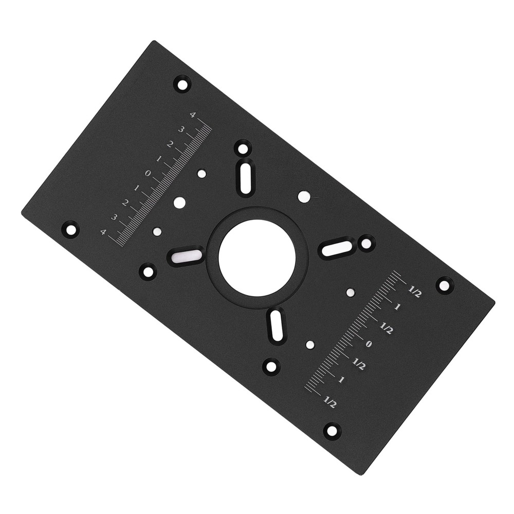 Router Table Insert Plate Lift System Base Board Accessory For Woodworking Black