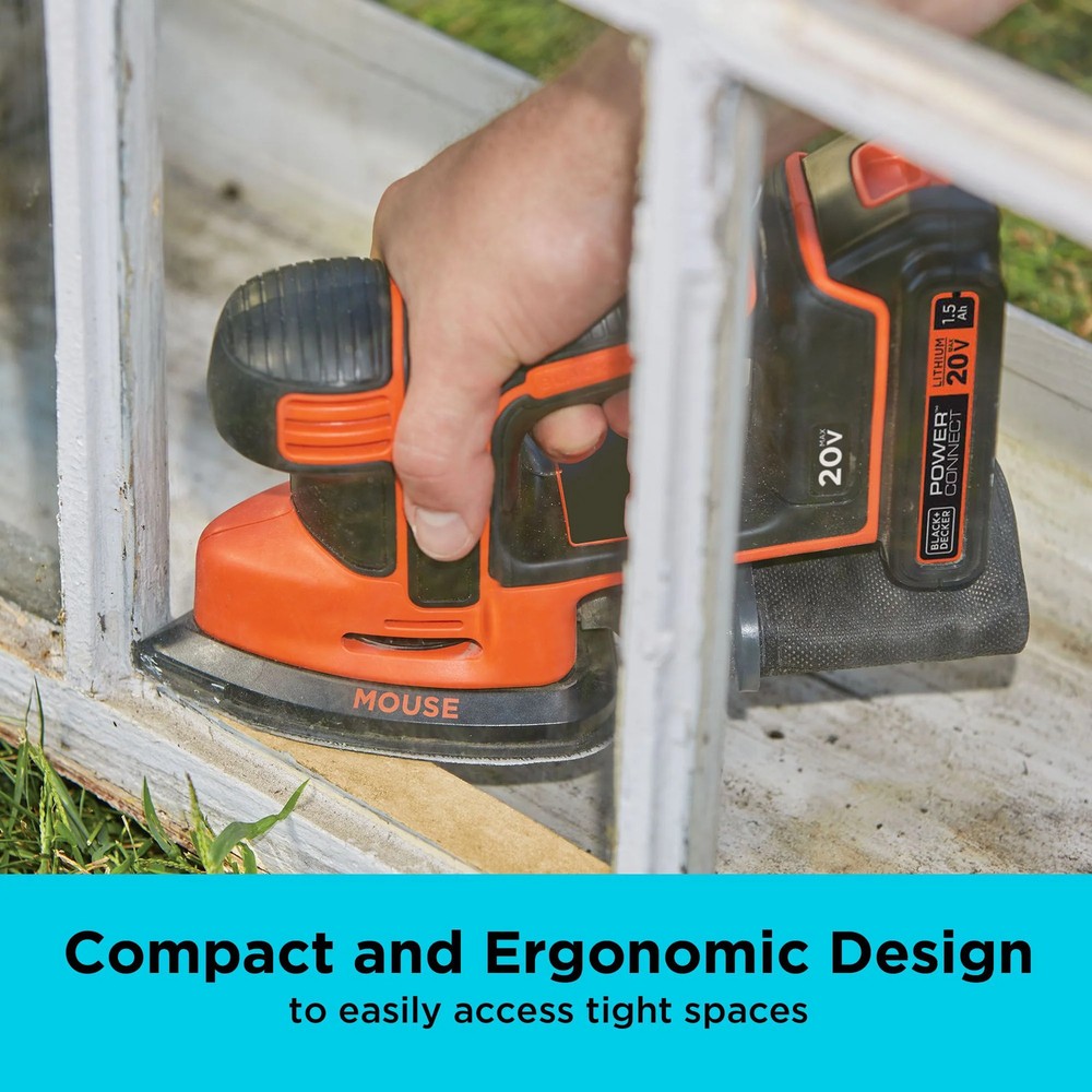 BLACK+DECKER 20V MAX* Drill And Sander Combo Kit - BD2KIT702DS