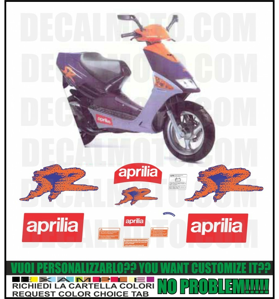 Stickers Sr 50 1994 Wave Set Compatible