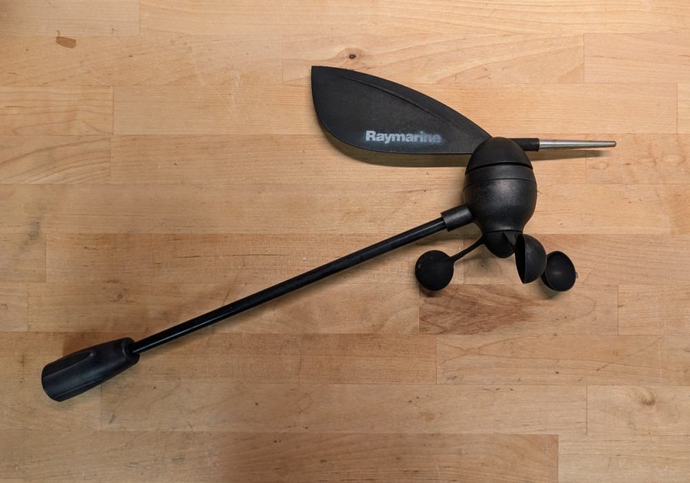 Raymarine E22078 Masthead Wind Vane Transducer Unit w/~68ft Cable
