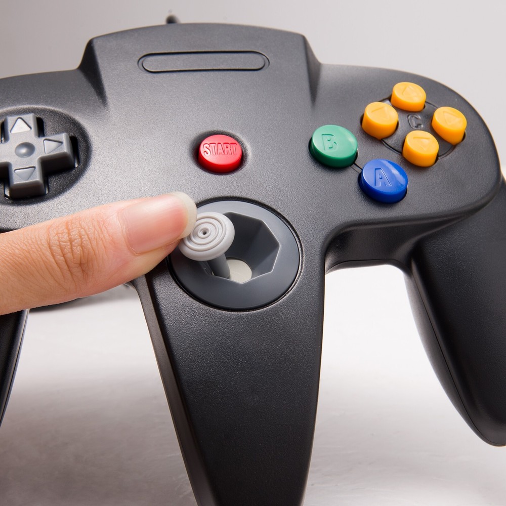 Classic N64 Controller Wired 64 Gamepad Joystick For Nintendo 64 Game System New