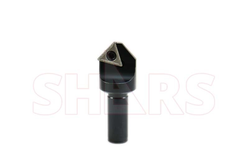 1/4, 1/2, 1-1/4" 82° Indexable Carbide Countersink Chamfering Set NEW #]