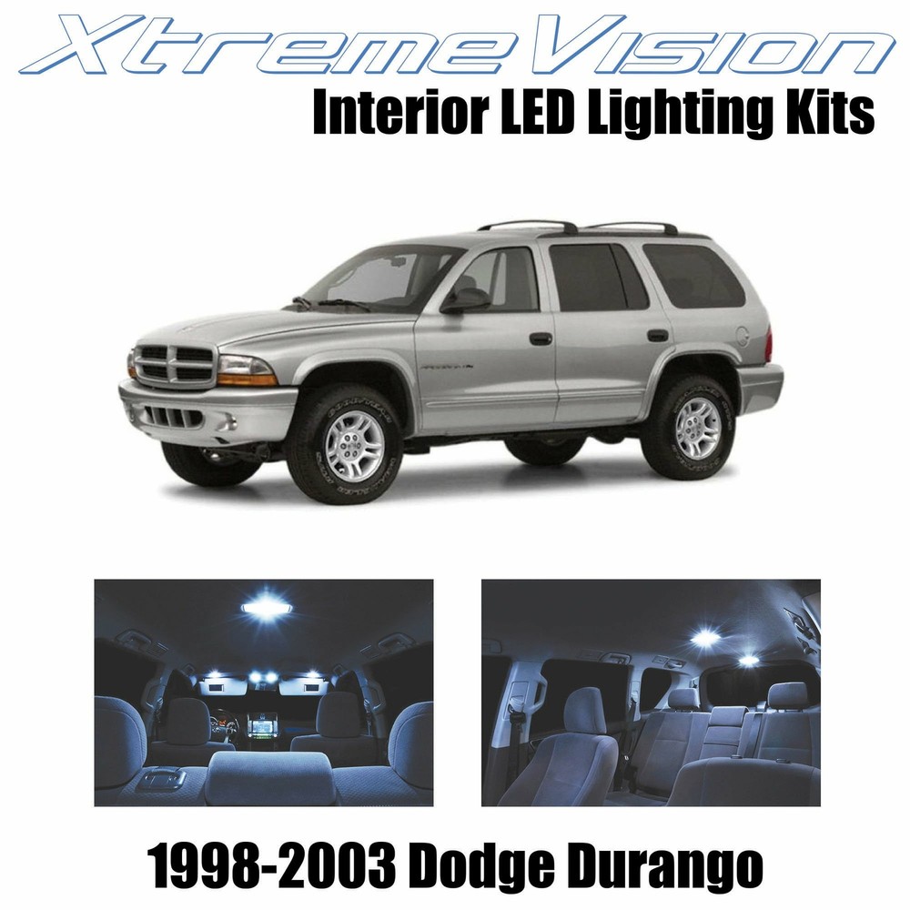 XtremeVision Interior LED for Dodge Durango 1998-2003 (6 PCS) Cool White