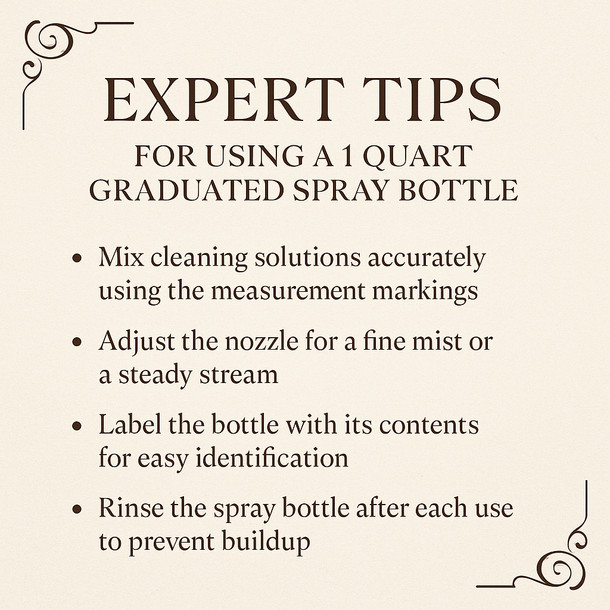 LD Carlson 1 Quart Graduated Spray Bottle