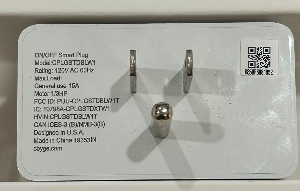 C by GE On/Off Smart Plug w/ smart bridge