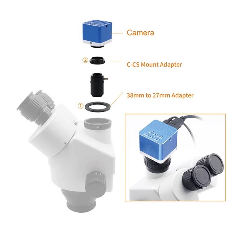 (0.5X)CTV Lens Adapter For Trinocular Stereo Microscope CCD Camera